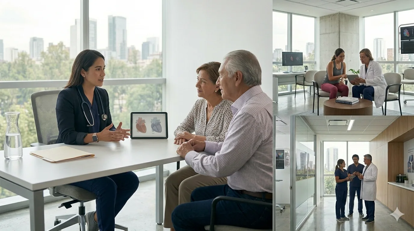 ¿Qué médico trata dolor o presión en el pecho?