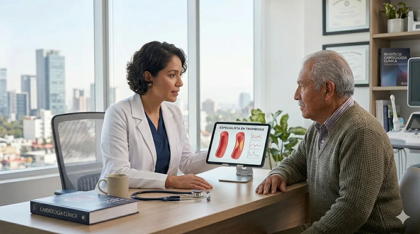 ¿Qué médico trata trombosis?
